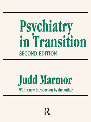 cover image of Psychiatry in Transition